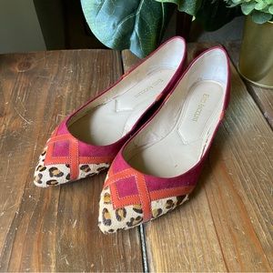 Enzo Angiolini Seylia Ballet Flat 💖🧡🐆